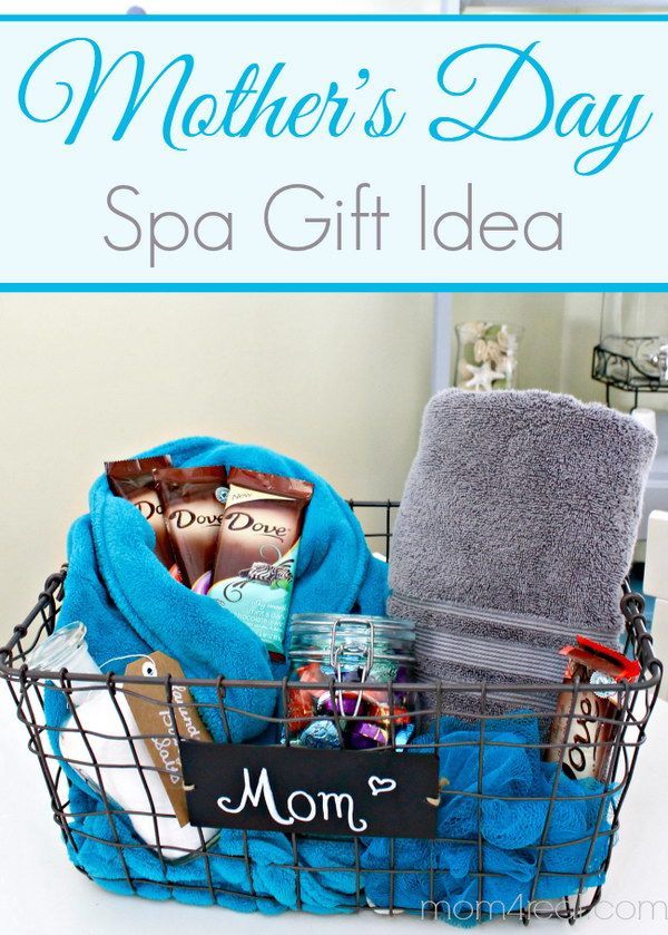 Diy Spa Gift Basket For Mom / 37 Gift Box Ideas For Mother In Law