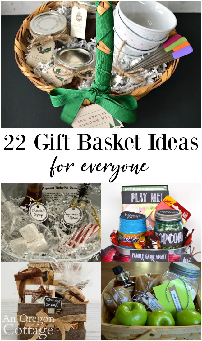 22 DIY Gift Basket Ideas for Everyone - An Oregon Cottage
