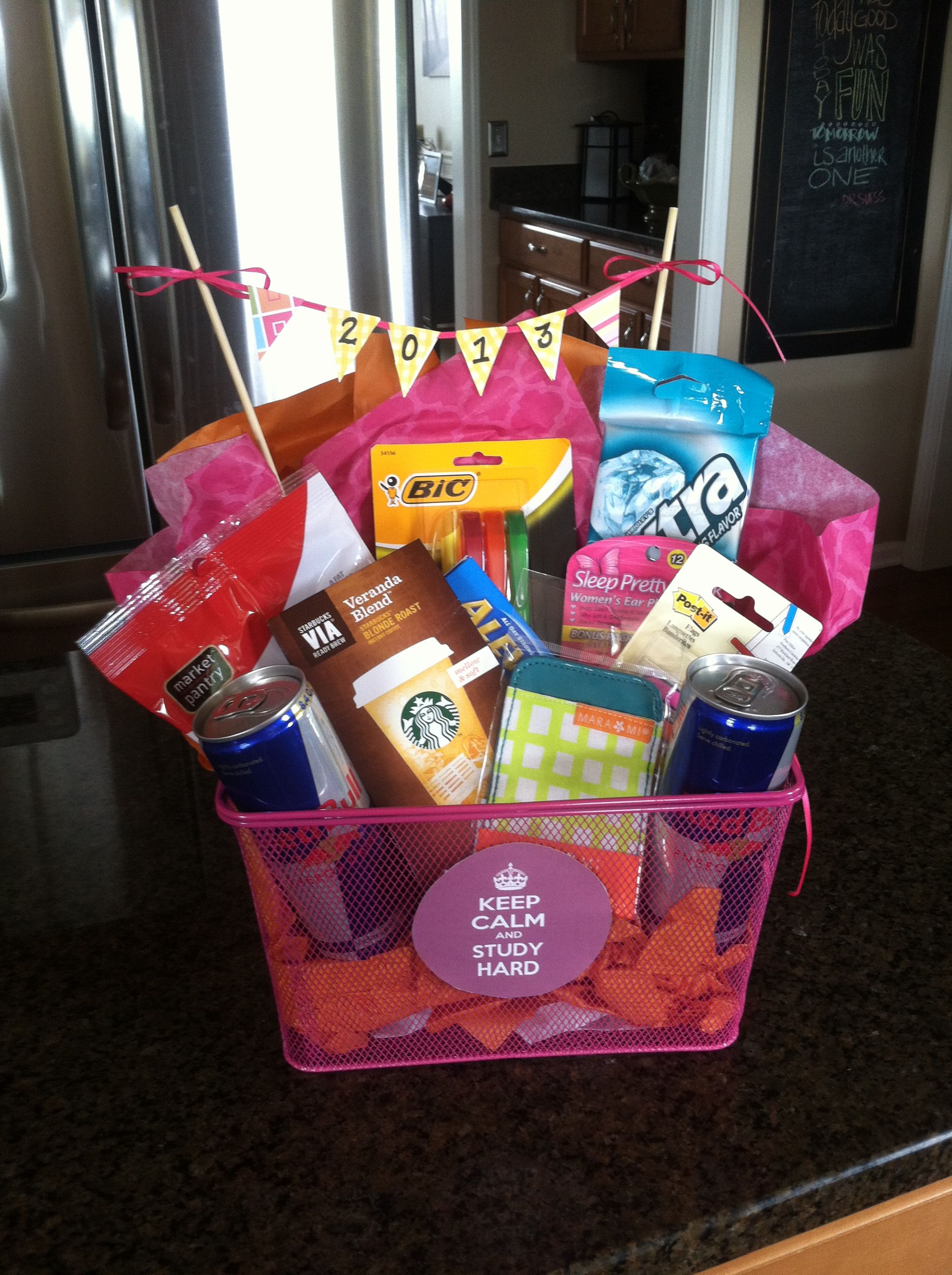 To sew | College gifts, College gift baskets