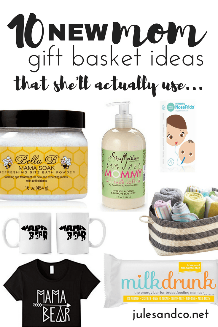 10 New Mom Gift Basket Ideas (That She'll Actually Use) | Jules & Co