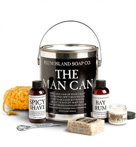 The Man Can's masculine presentation and quality skin care products