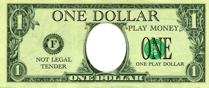 Play Money Templates Free Printable For Kids | Play money template
