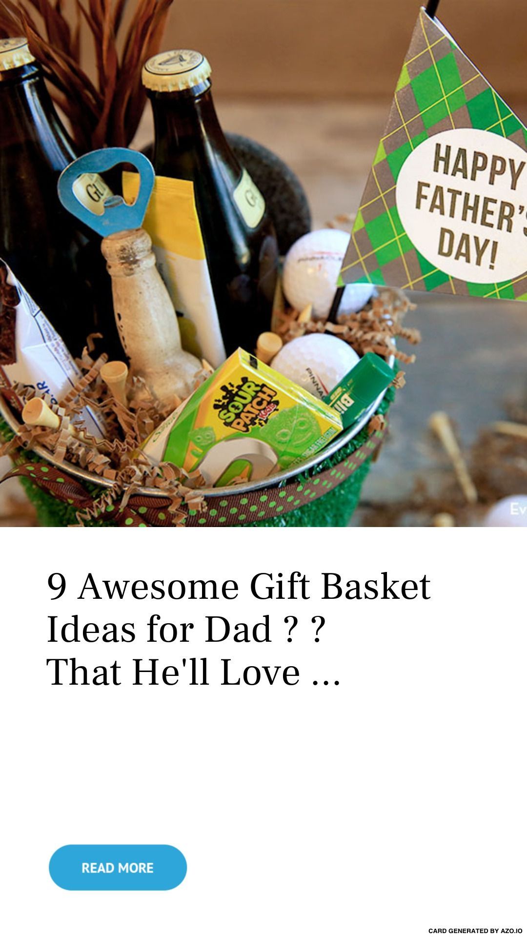 9 Awesome 😎 Gift 🎁 Basket Ideas 💡 for Dad 👨‍👧‍👦 That He'll Love 😍