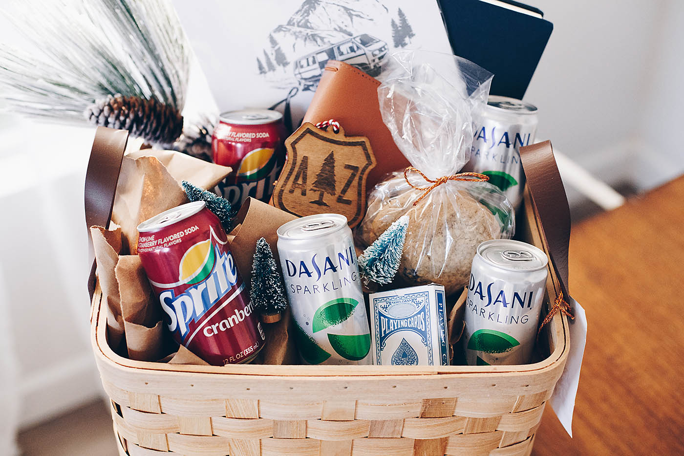 Road Trip Lover's Gift Basket - All for the Memories