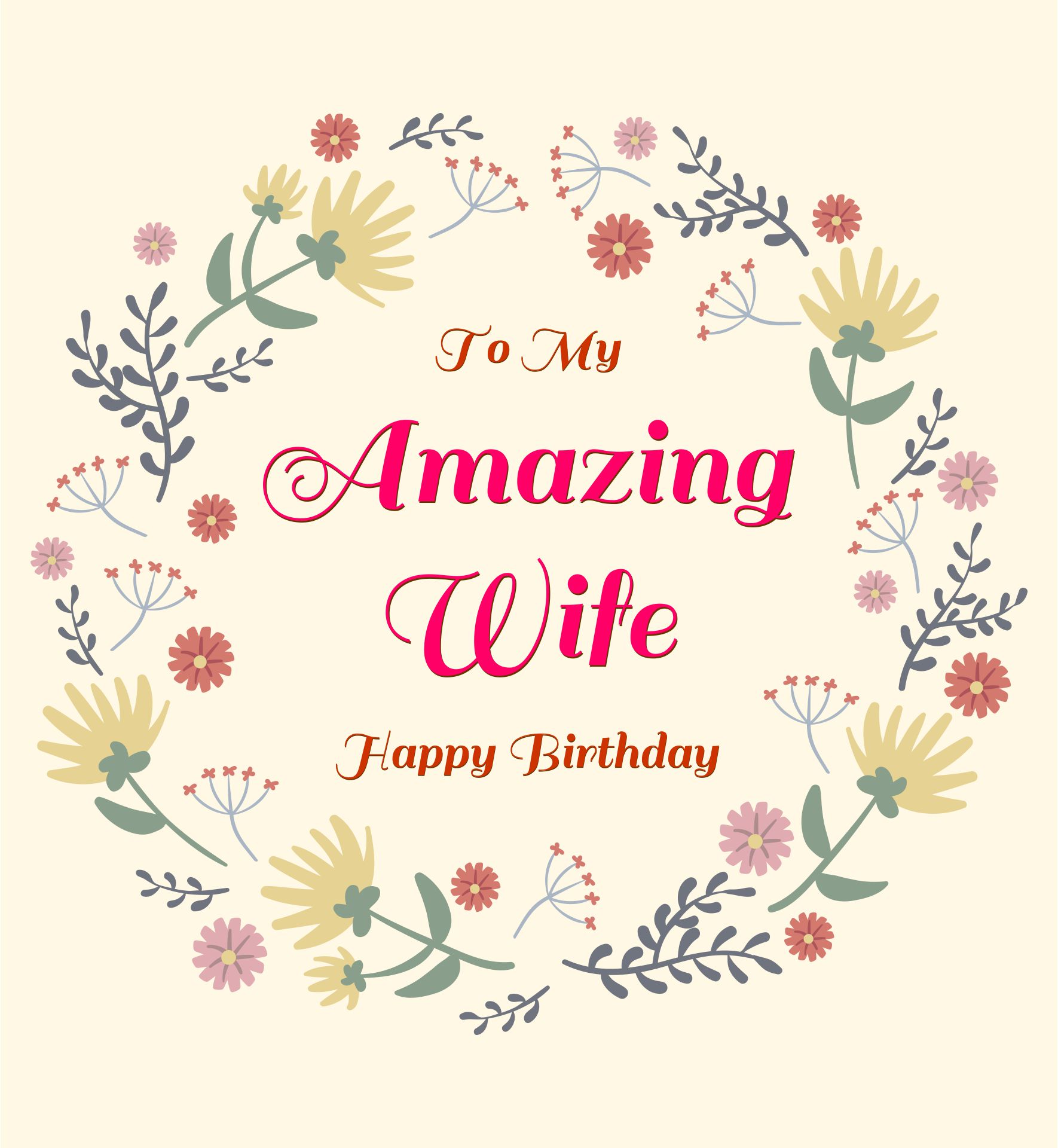 5 Best Printable Cards For Wife - printablee.com