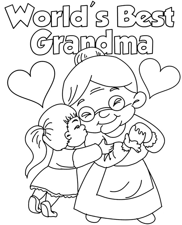 Printable Birthday Cards To Color For Grandma - Printable Birthday Cards