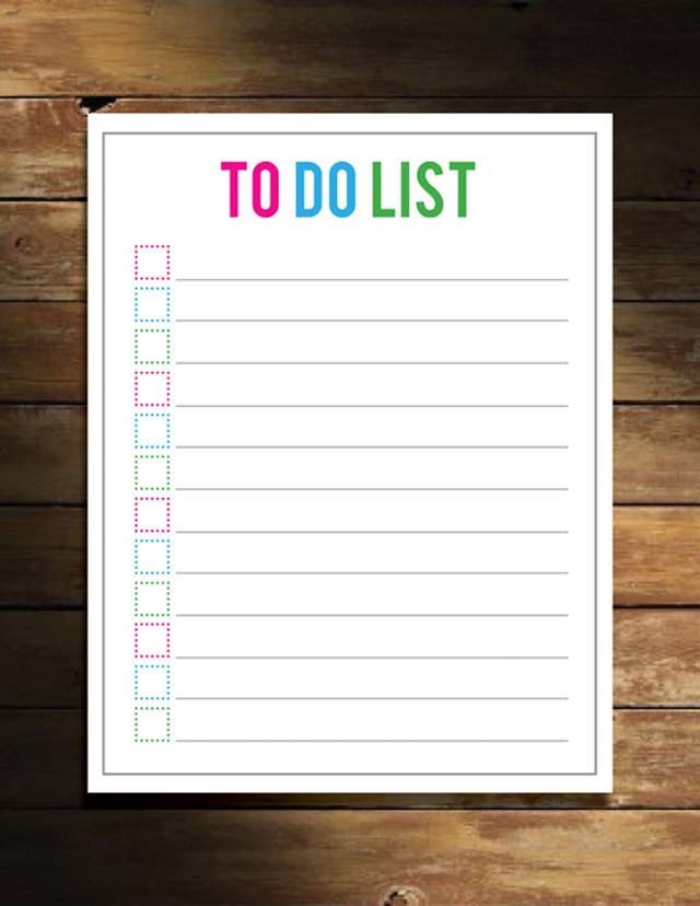 5 Best Images of Free Printable Daily To Do List - Free Printable Do