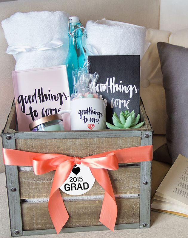 Homemade Graduation Gift Basket Ideas