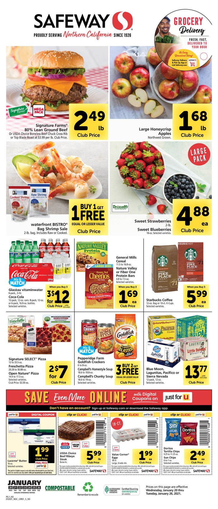 Browse the Weekly Ad & create a shopping list from Safeway | Safeway