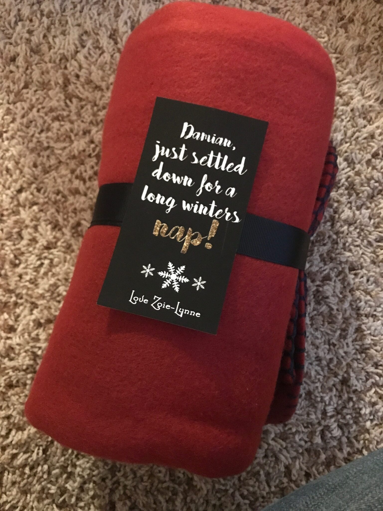 Blanket Gift Tags – TSetzler Designs