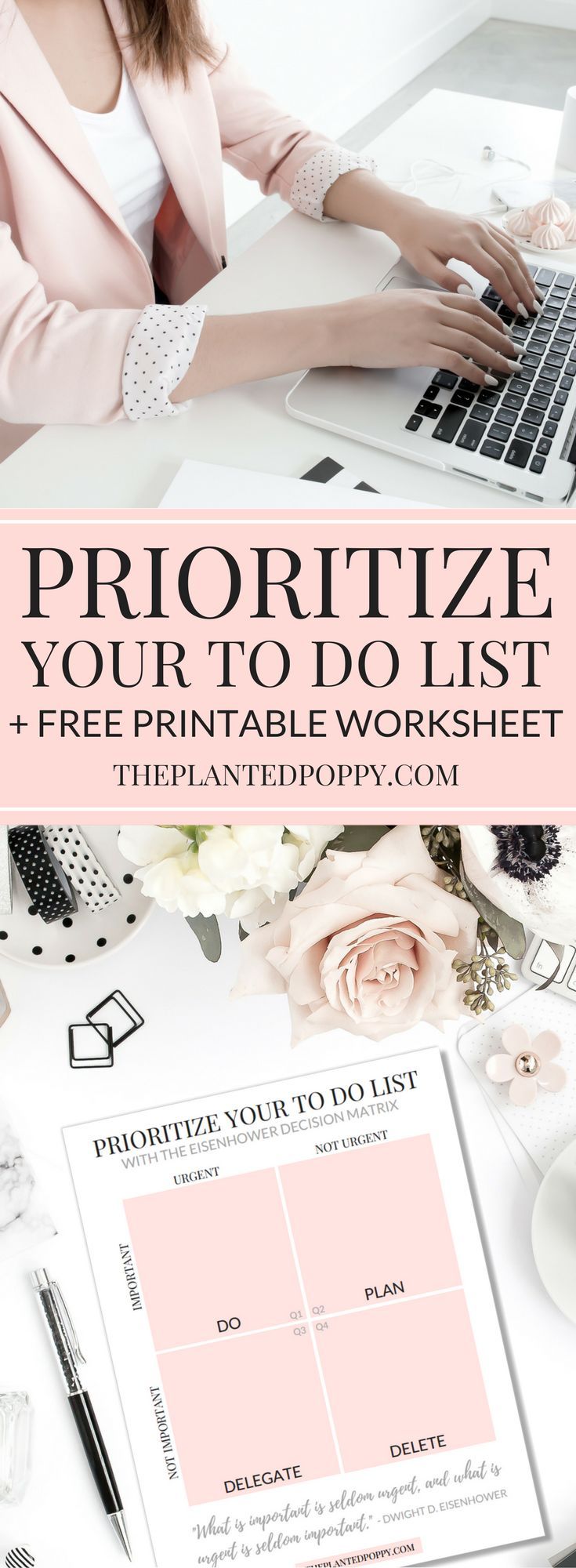How to Prioritize Your To Do List + Free Printable Worksheet - The