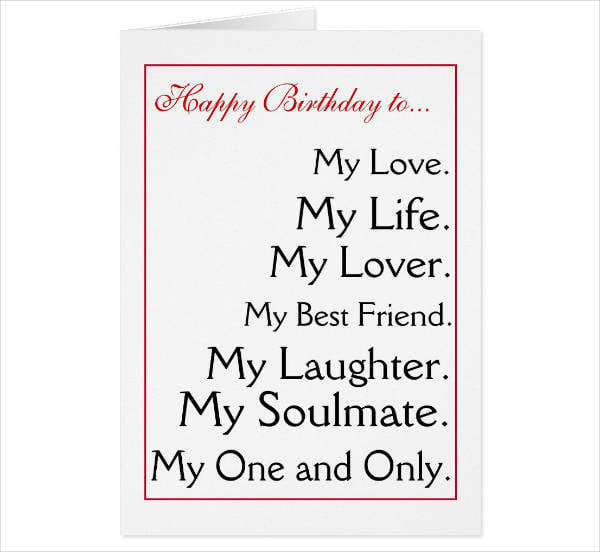 5+ Birthday Card Designs & Templates for Husband - PSD, AI, InDesign