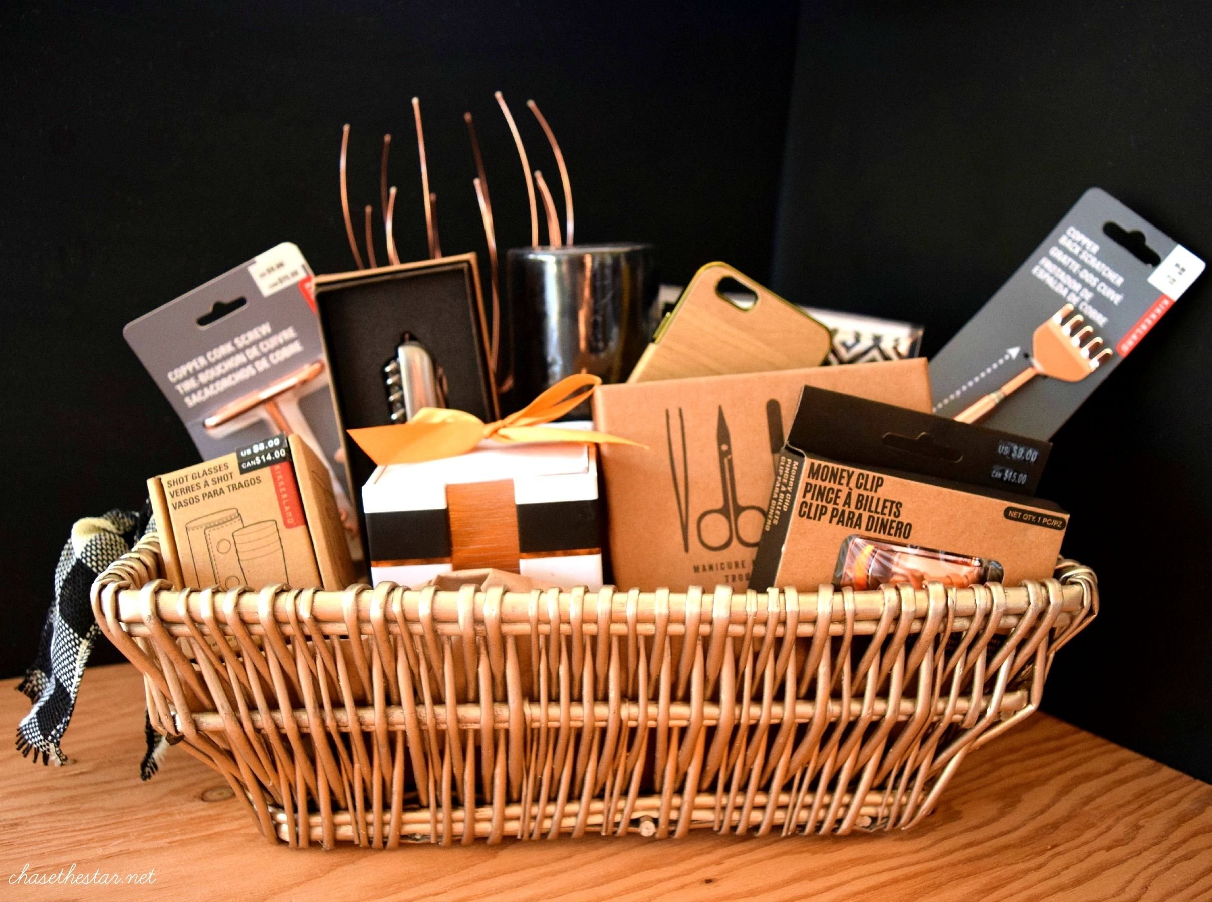 10 Attractive Gift Basket Ideas For Men 2023