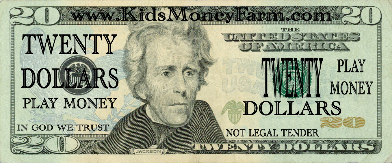 Free Printable Canadian Play Money for Kids