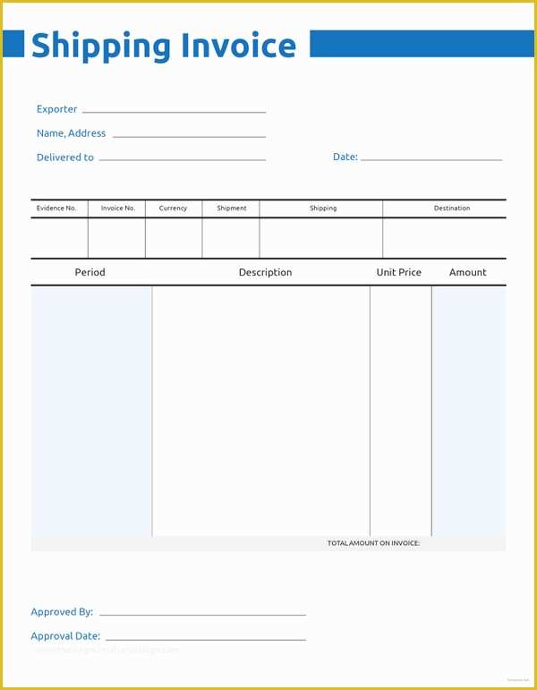 50 Free Trucking Invoices Templates | Heritagechristiancollege