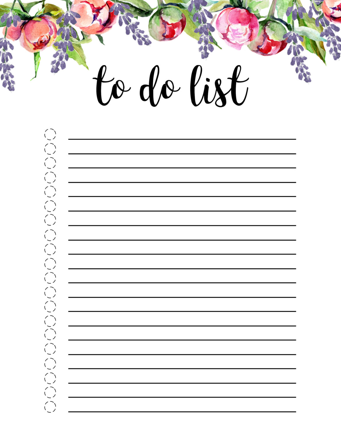 005 Printable To Do List Template Ideas Best Free For Word In Blank To