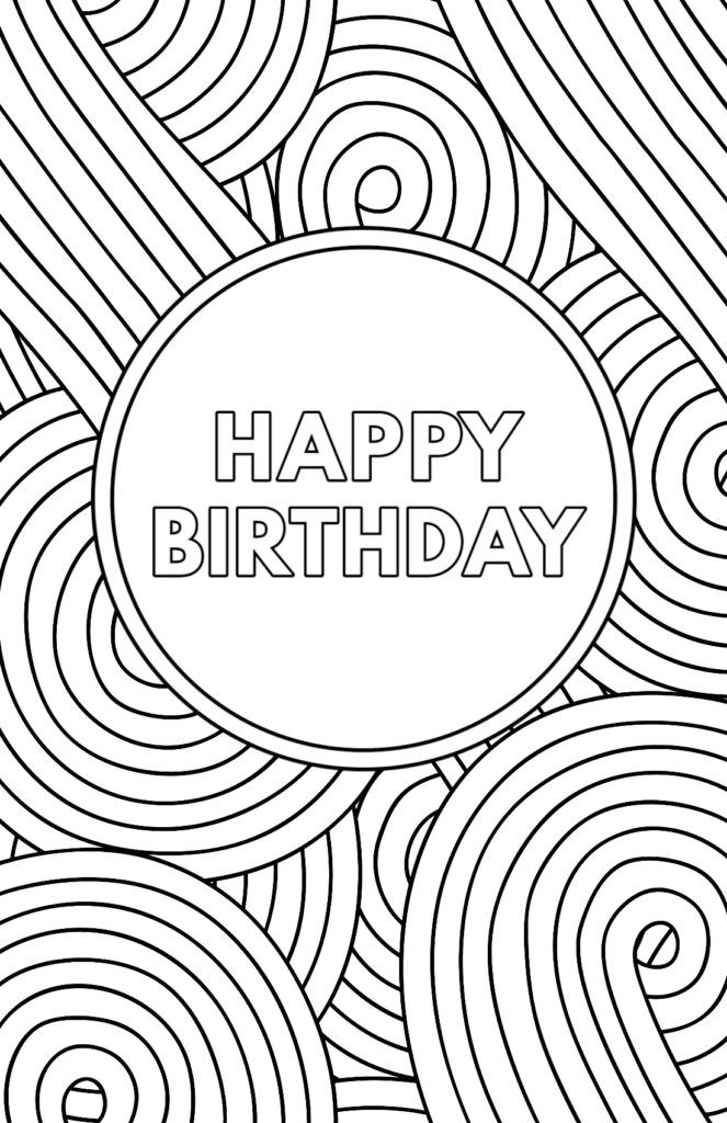 Free Printable Birthday Cards - Paper Trail Design | Free printable