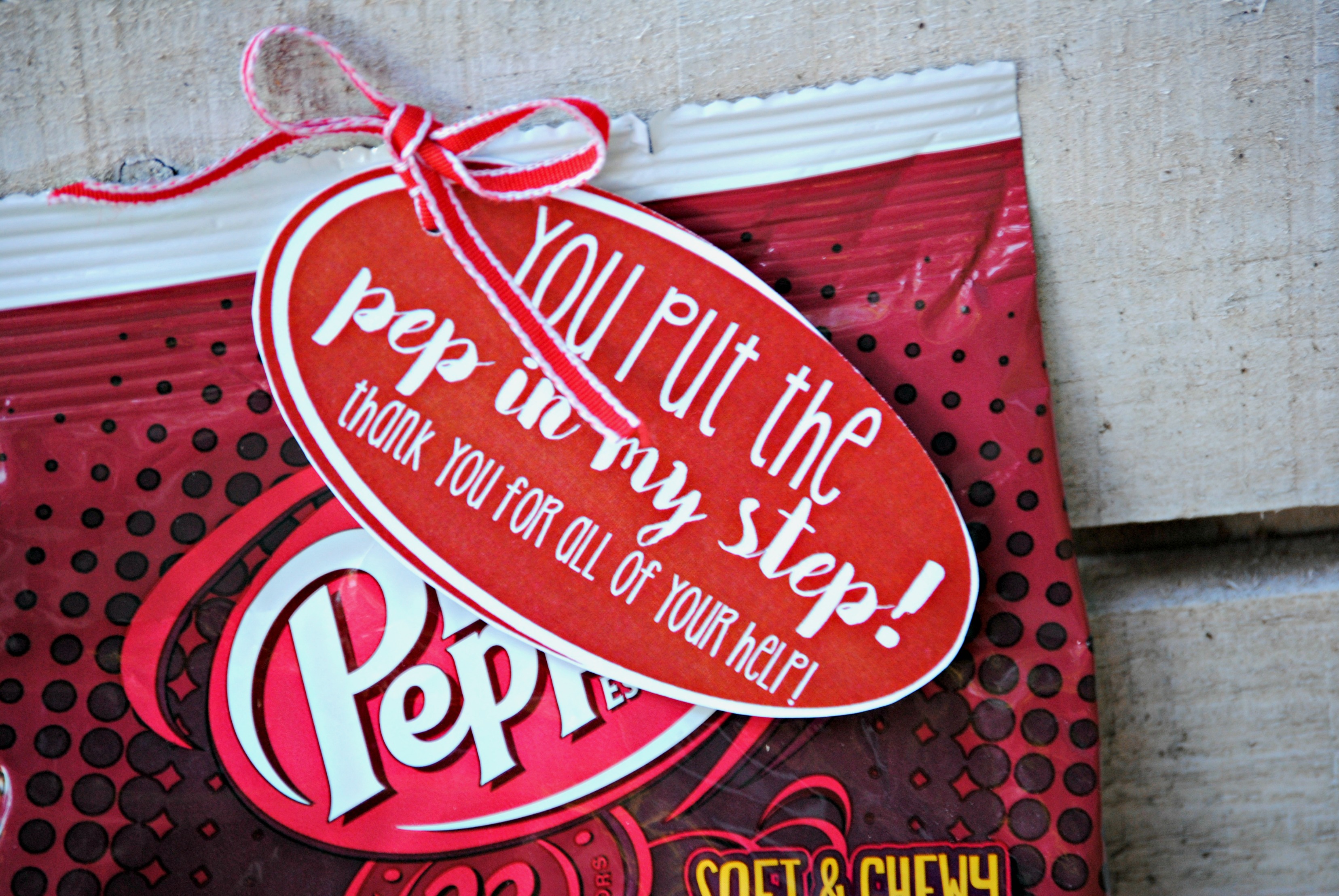 Dr. Pepper Thank You Gift