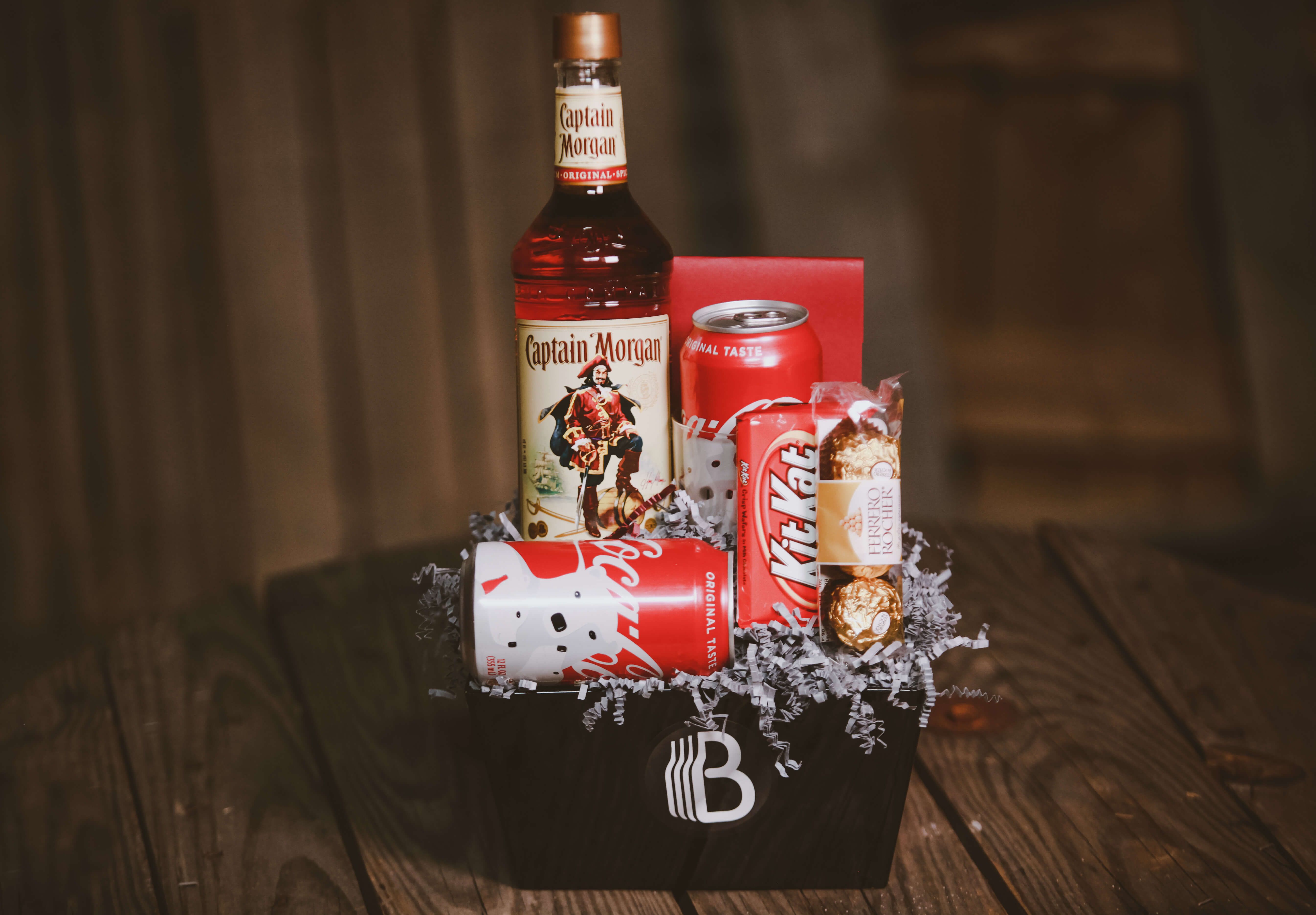 Rum n Coke | Rum Gift Basket | The BroBasket | Amazing Gifts for Men