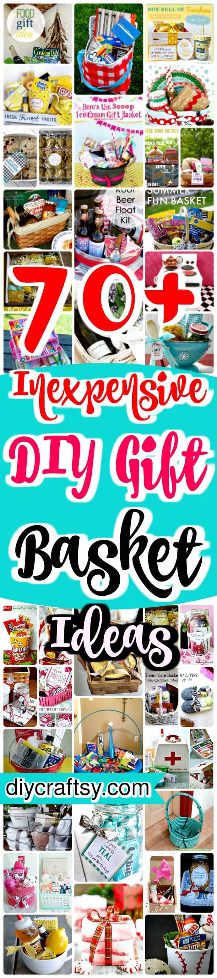 70+ Inexpensive DIY Gift Basket Ideas - DIY Gifts - DIY & Crafts