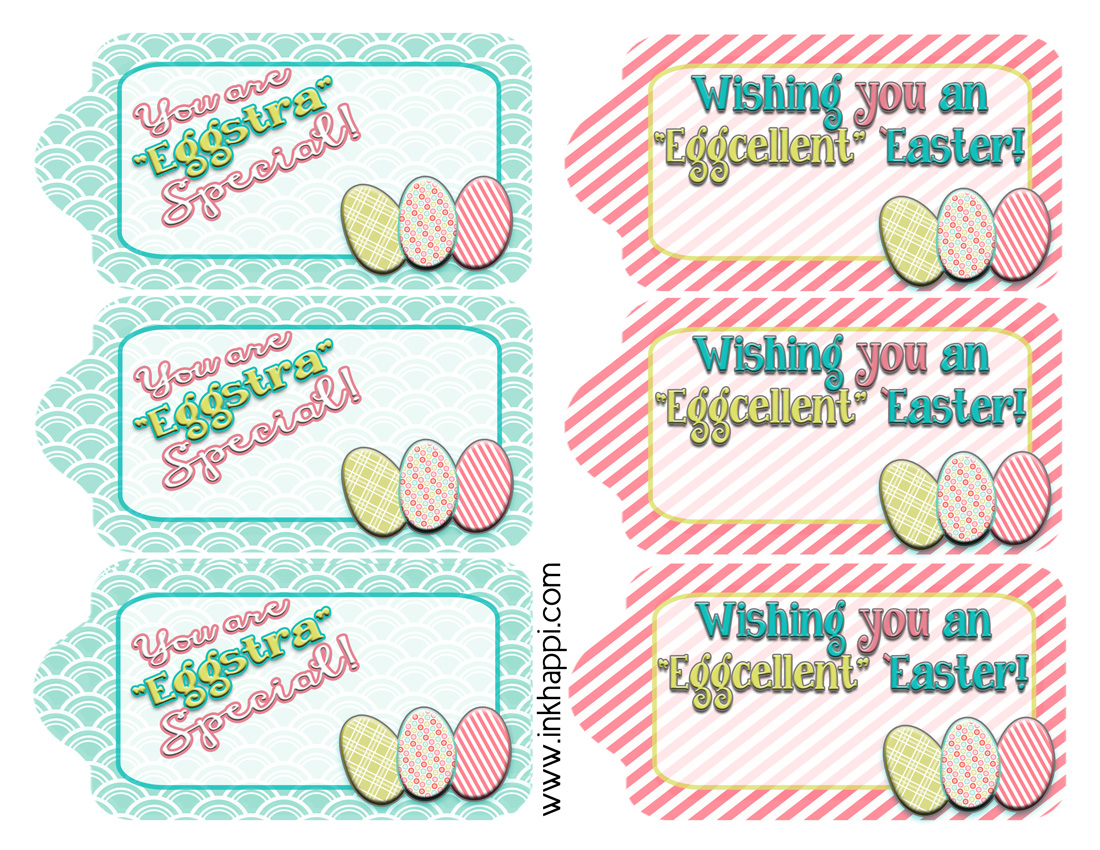 Easter Gift Tags to Help "Wrap it Pretty"! - inkhappi