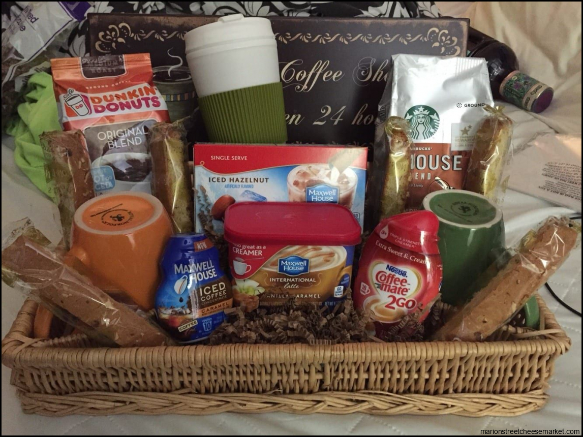 Coffee or Tea Lovers Gift Basket | Coffee lover gifts basket, Tea ...