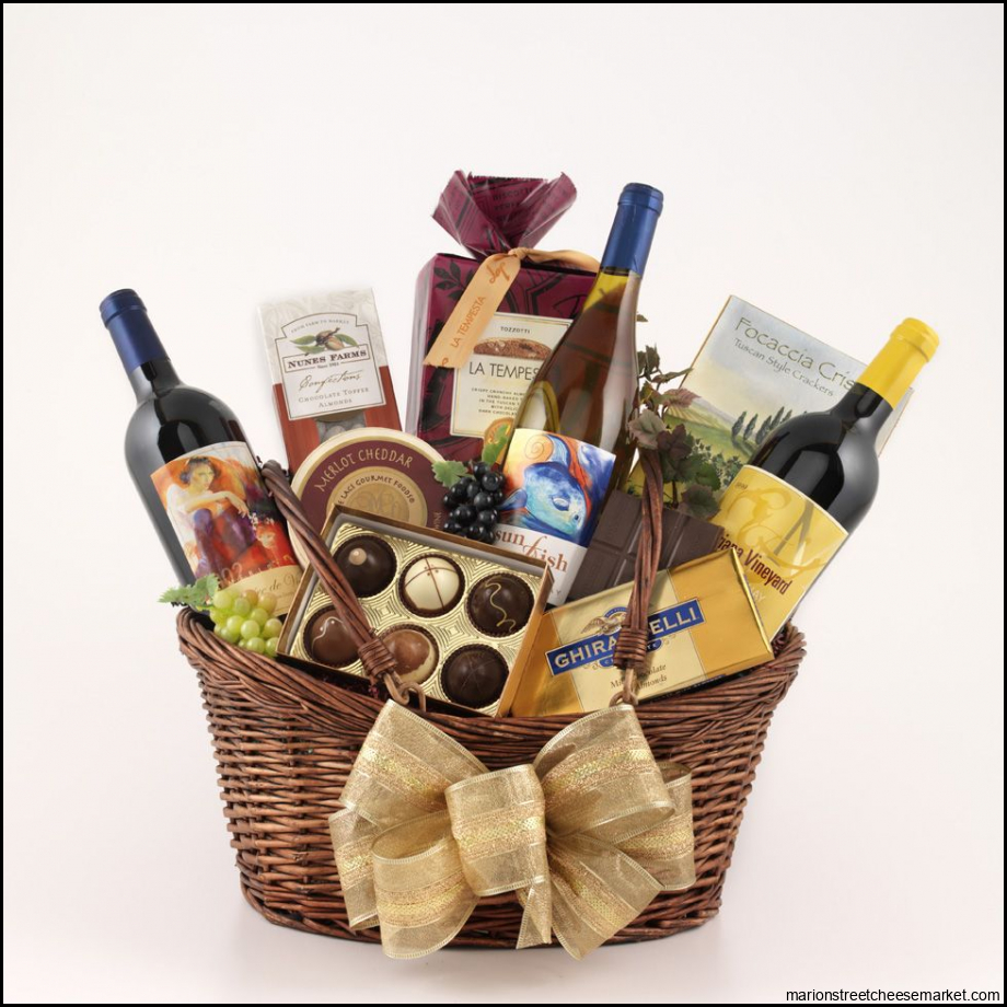 Connoisseurs Classic Basket: They'll be savoring the California wine ...