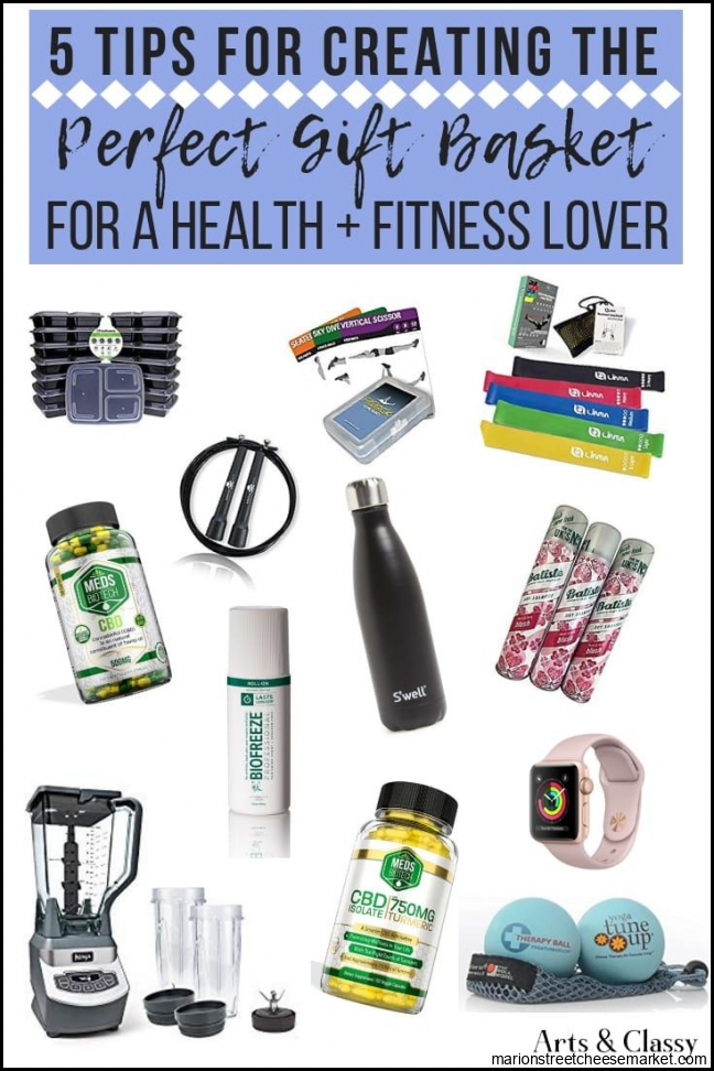Create The Perfect Gift Basket for a Fitness Lover | Arts and Classy ...