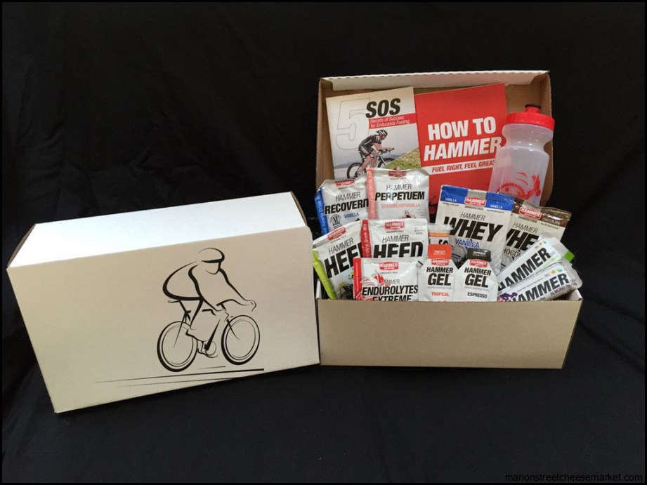 Cycling Themed Gift Box - Fueling Kit | Themed gift baskets, Gifts ...