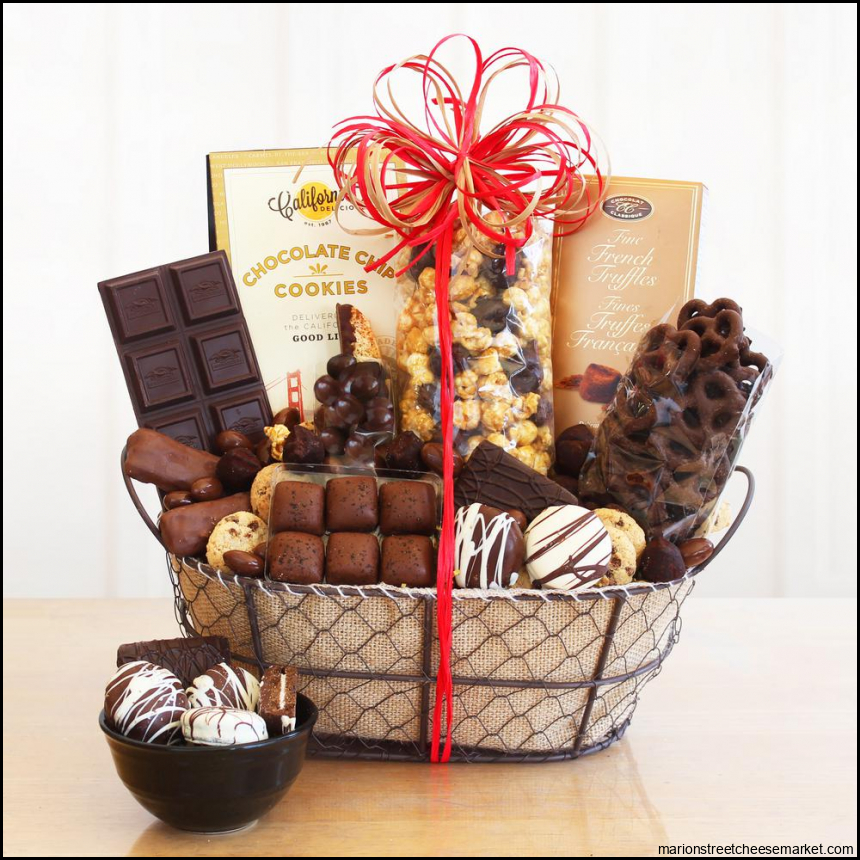 Givens & Company Chocolate Delights Basket-GIV-5681 - The Home Depot