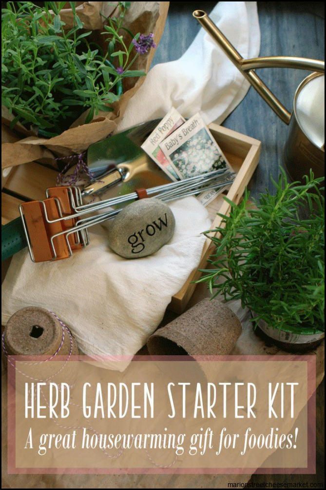 Herb Garden Starter Kit - Root and Bloom Forever | Housewarming wishes ...