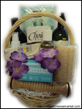Home Spa All-Natural Relaxation Gift Basket by Well Baskets. $115.00 ...
