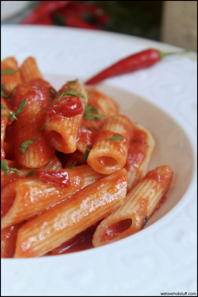Homemade Penne Arrabbiata: Authentic Italian Spicy Pasta Recipe ...