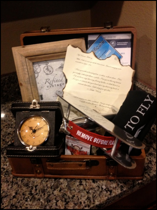Items similar to Perfect Aviation gift basket. Includes, leather ...