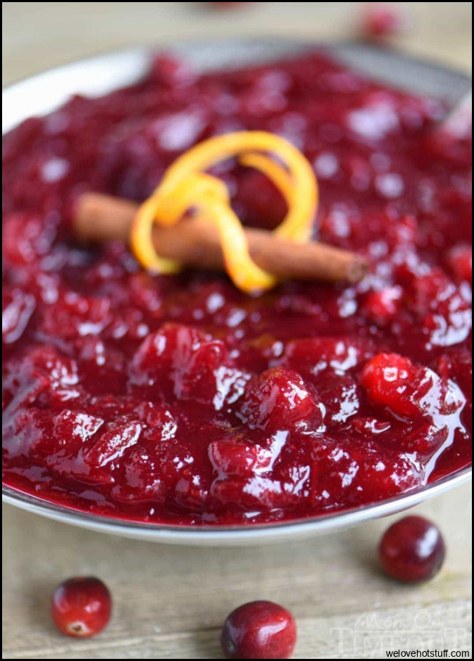 Look no further for the Best Ever Cranberry Sauce! This easy and ...