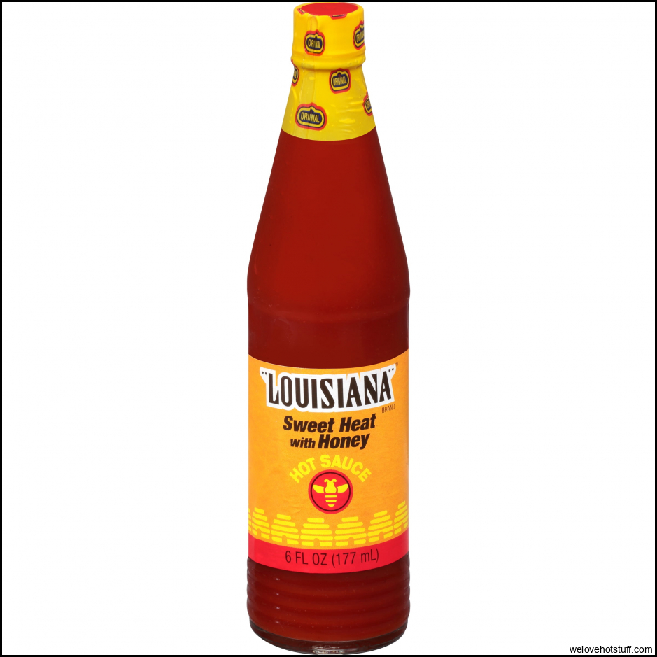 Louisiana Brand The Original Sweet Heat with Honey Hot Sauce, 6 fl oz ...