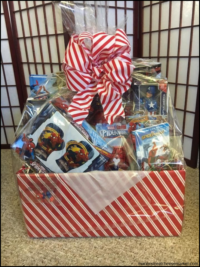 Marvel Gift Basket | Marvel gifts, Birthday basket, Gift baskets