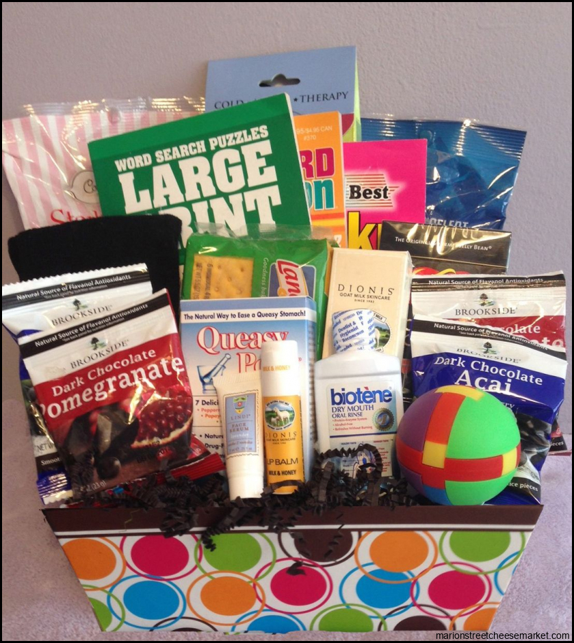 Men's Medium Chemo Basket | Chemotherapy gifts, Gifts for cancer ...