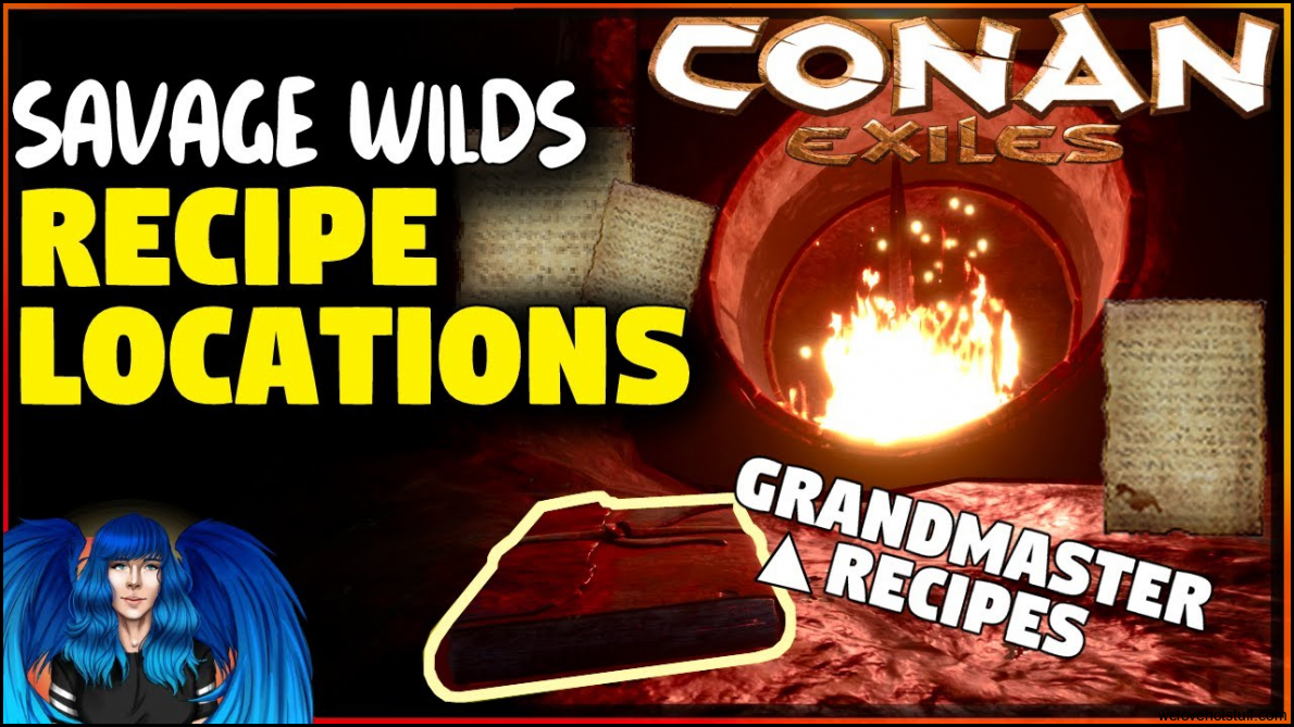RECIPE LOCATIONS! MASTER ARMOURSMITH RECIPES N MORE! -Savage Wilds ...