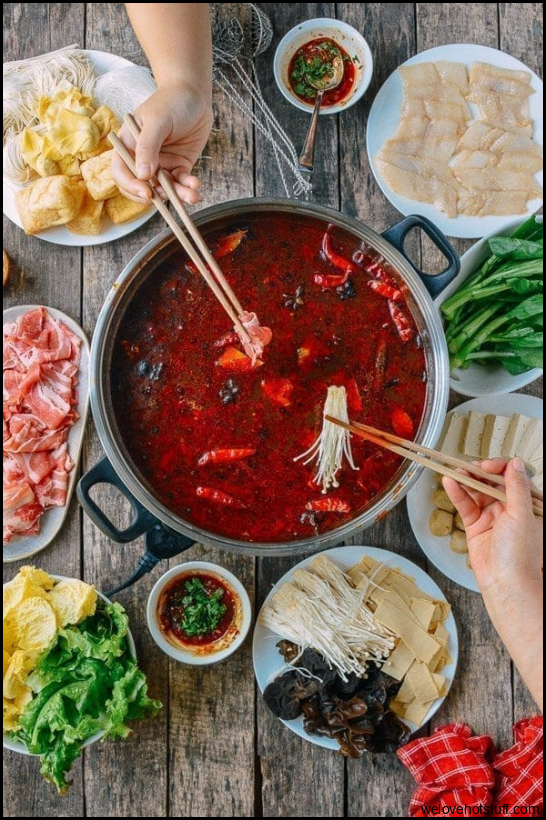 Sichuan Hot Pot - Authentic, Fiery, and Spicy - The Woks of Life