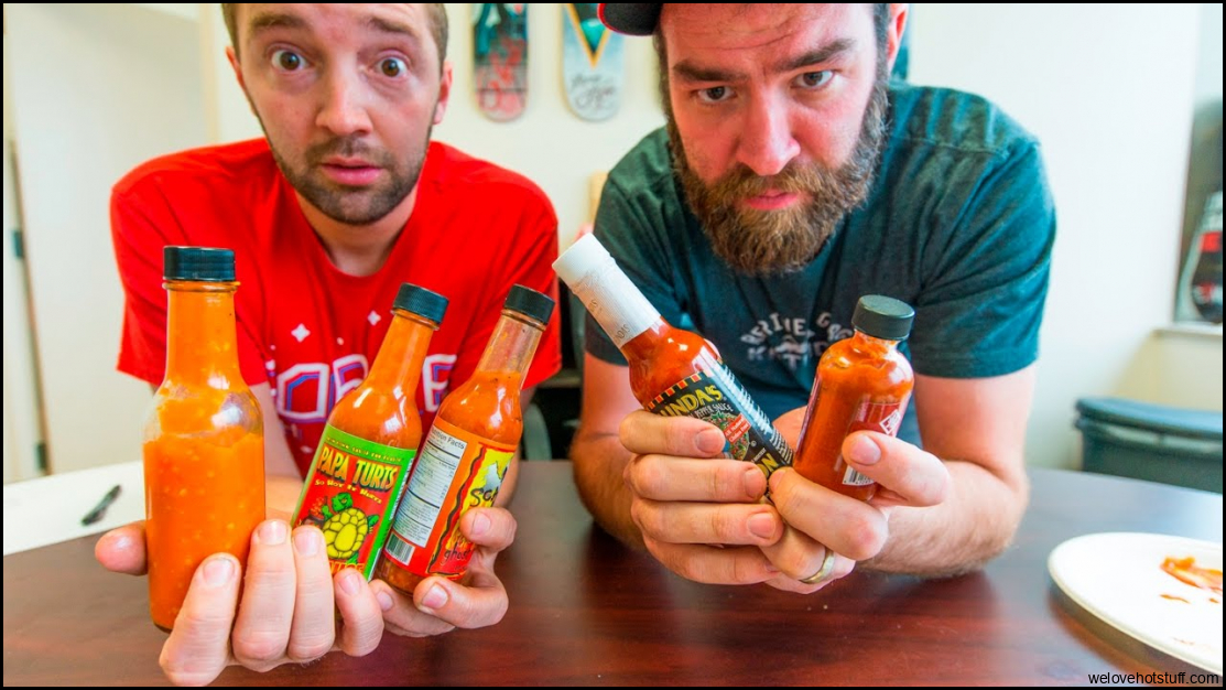 SPICY HOT SAUCE RANKING CHALLENGE!! | WORLD'S SPICIEST PEPPERS? - YouTube