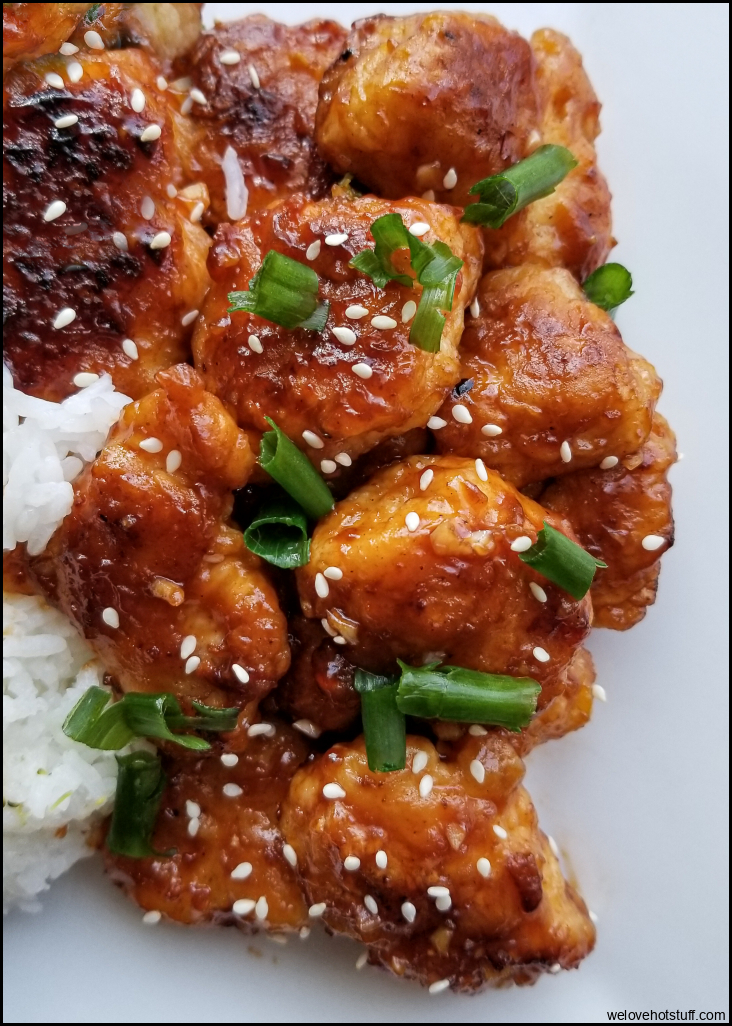 Sweet and Spicy Crispy Asian Chicken - Amanda Cooks & Styles