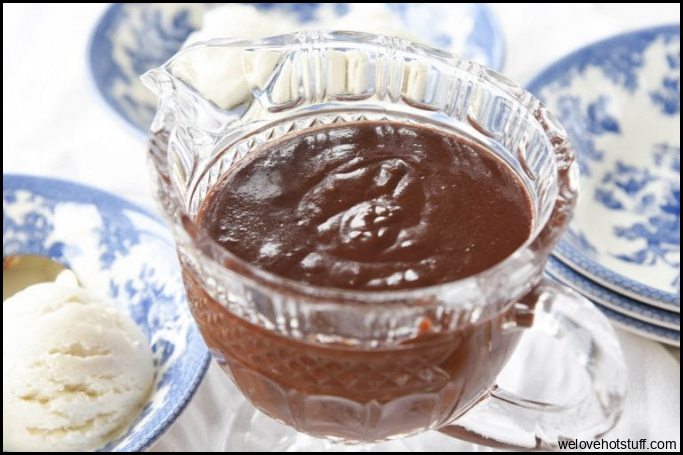 The Best Hot Fudge Sauce - Recipe from Your Homebased Mom