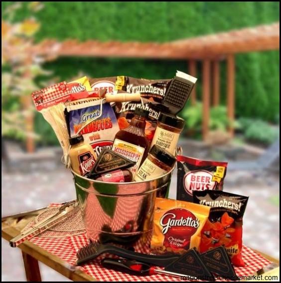 The Grill Master Barbecue Bucket | Fathers day gift basket, Unique ...