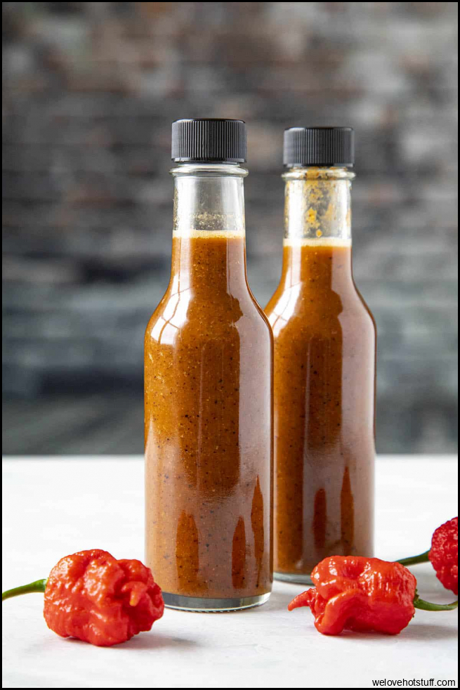 The Hottest Homemade Carolina Reaper Hot Sauce Recipe [2023]