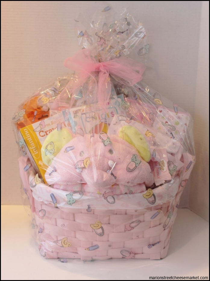The most adorable baby girl gift basket - Bravo Baskets